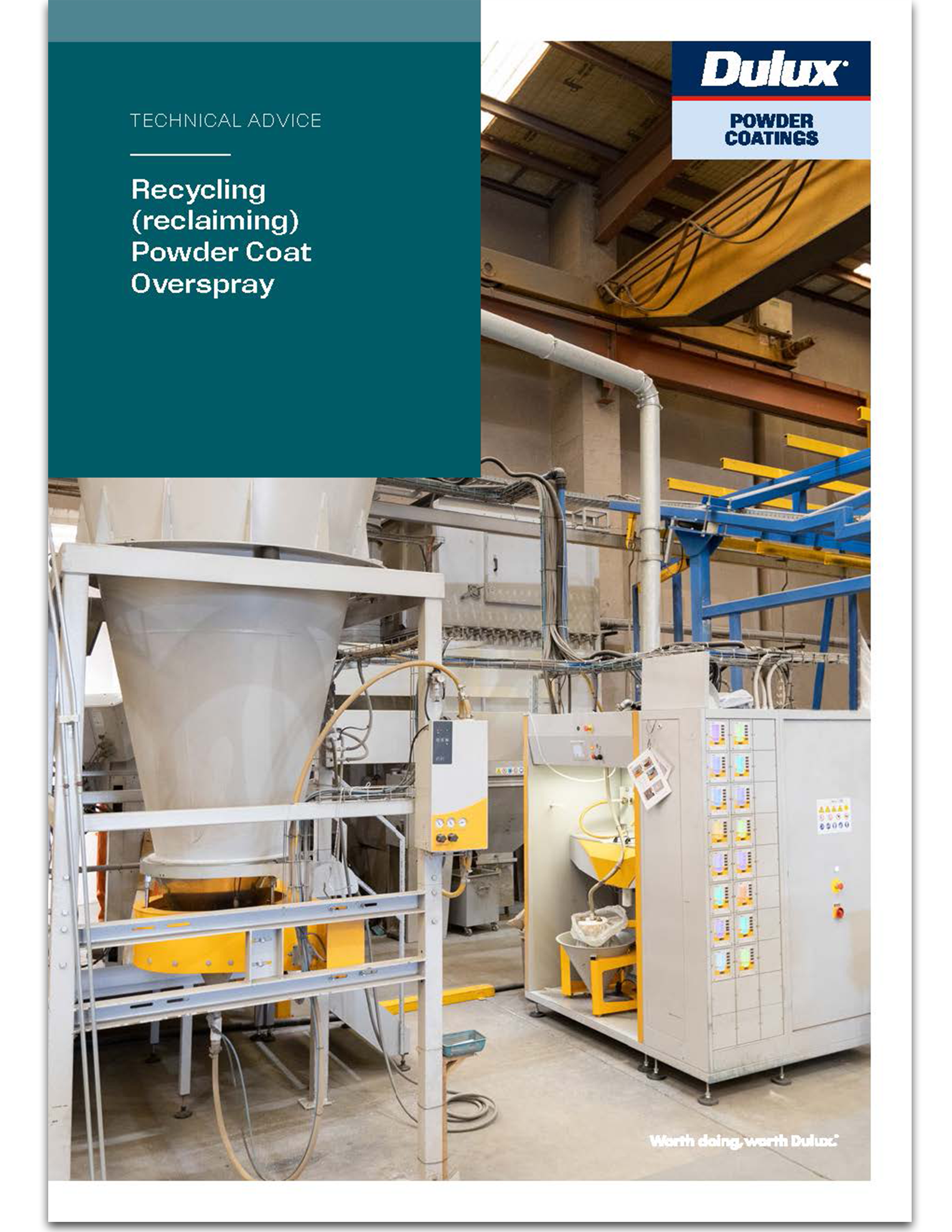 Recycling Reclaiming Overspray